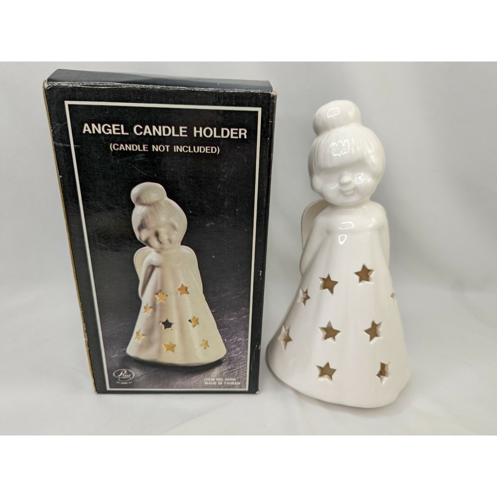 Ceramic Angel‎ Candle Holder 9.5 Inch Price Products